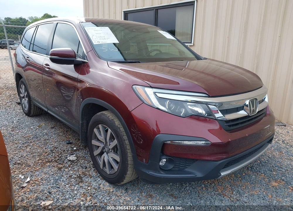 2021 HONDA PILOT 2WD EX-L VIN: 5FNYF5H59MB017935