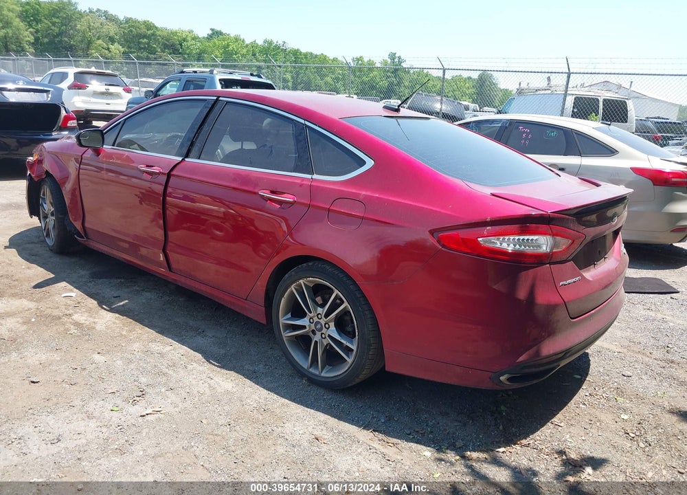 2013 FORD FUSION TITANIUM VIN: 3FA6P0D92DR211159