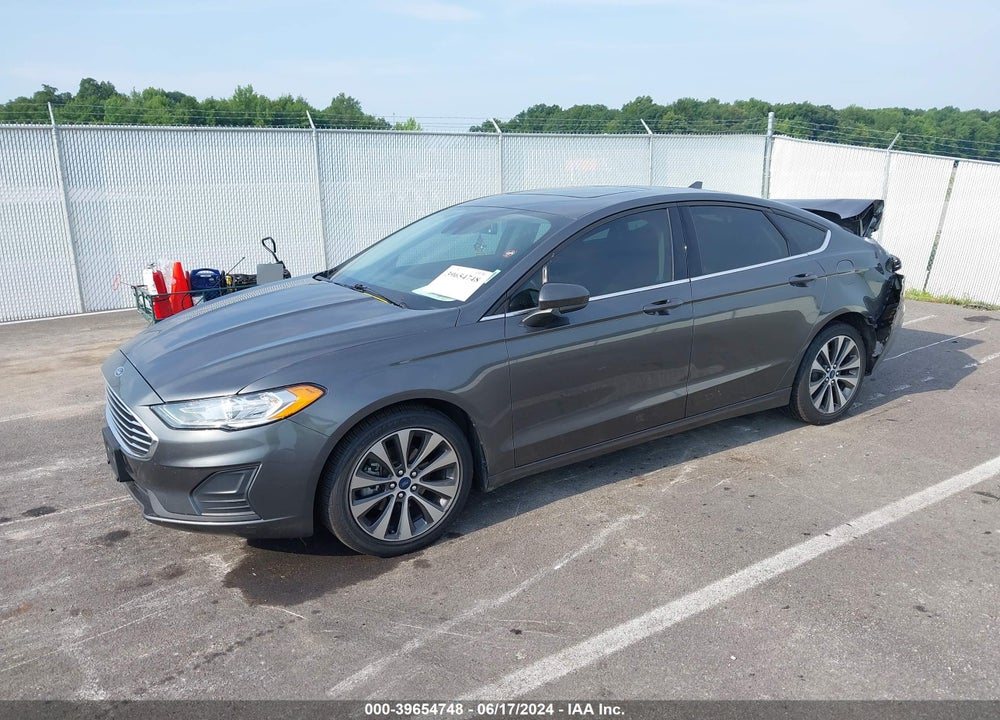 2020 FORD FUSION SE VIN: 3FA6P0T96LR190400