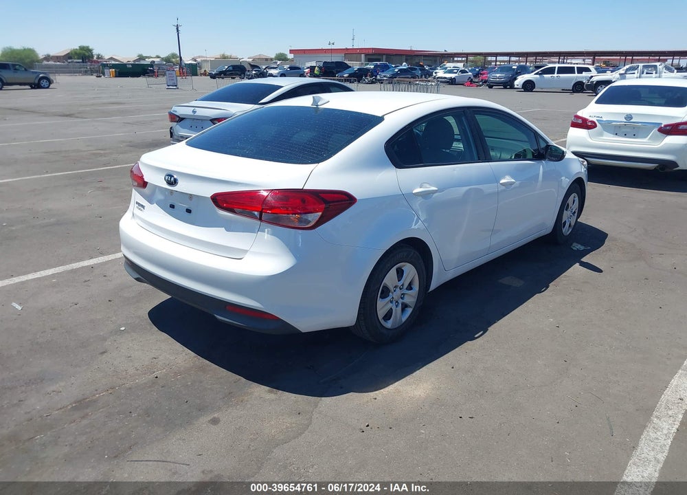2017 KIA FORTE LX VIN: 3KPFL4A75HE014693