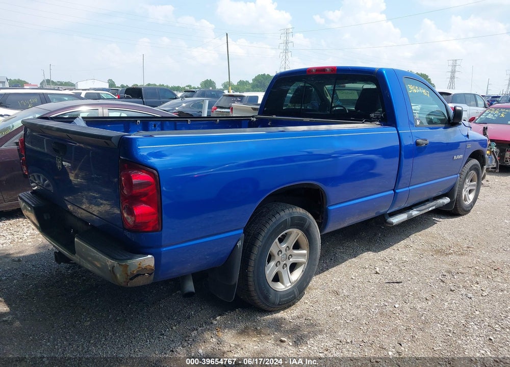 2008 DODGE RAM 1500 ST/SXT VIN: 1D7HA16298J199060