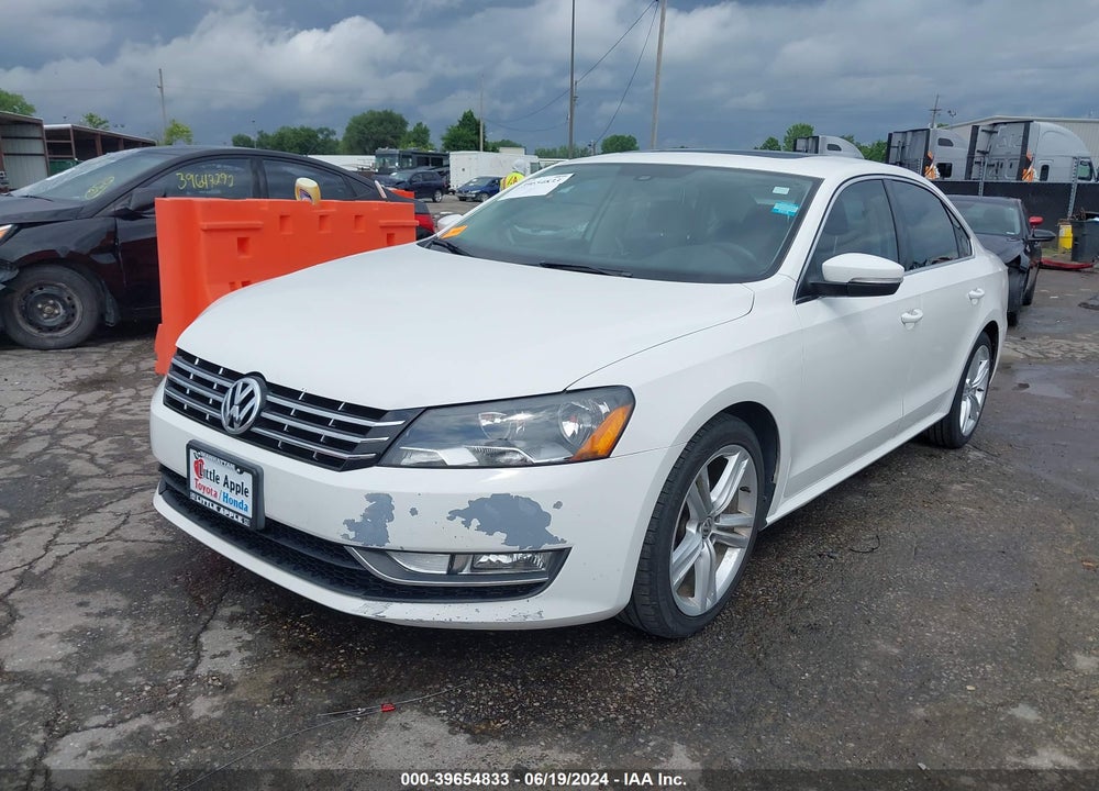 2013 VOLKSWAGEN PASSAT 3.6L V6 SE VIN: 1VWBM7A3XDC125958