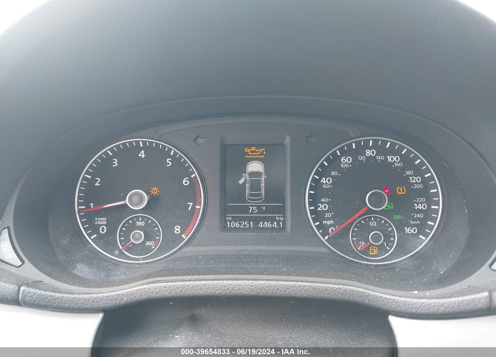 2013 VOLKSWAGEN PASSAT 3.6L V6 SE VIN: 1VWBM7A3XDC125958