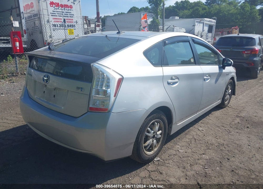 2010 TOYOTA PRIUS III VIN: JTDKN3DU5A0222706