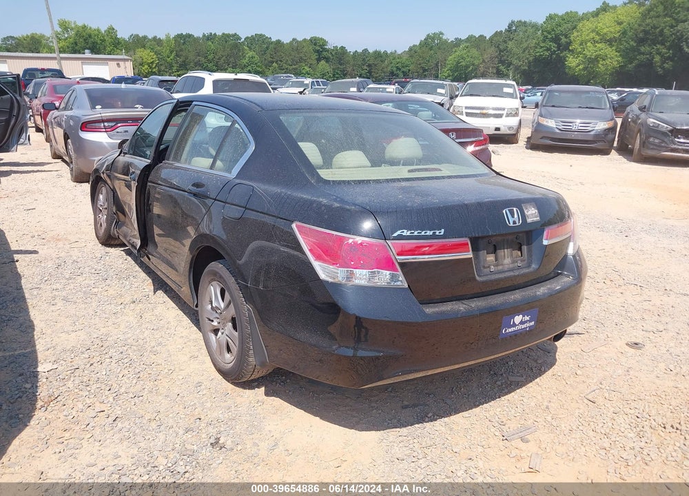 2012 HONDA ACCORD 2.4 LX-P VIN: 1HGCP2F49CA033156