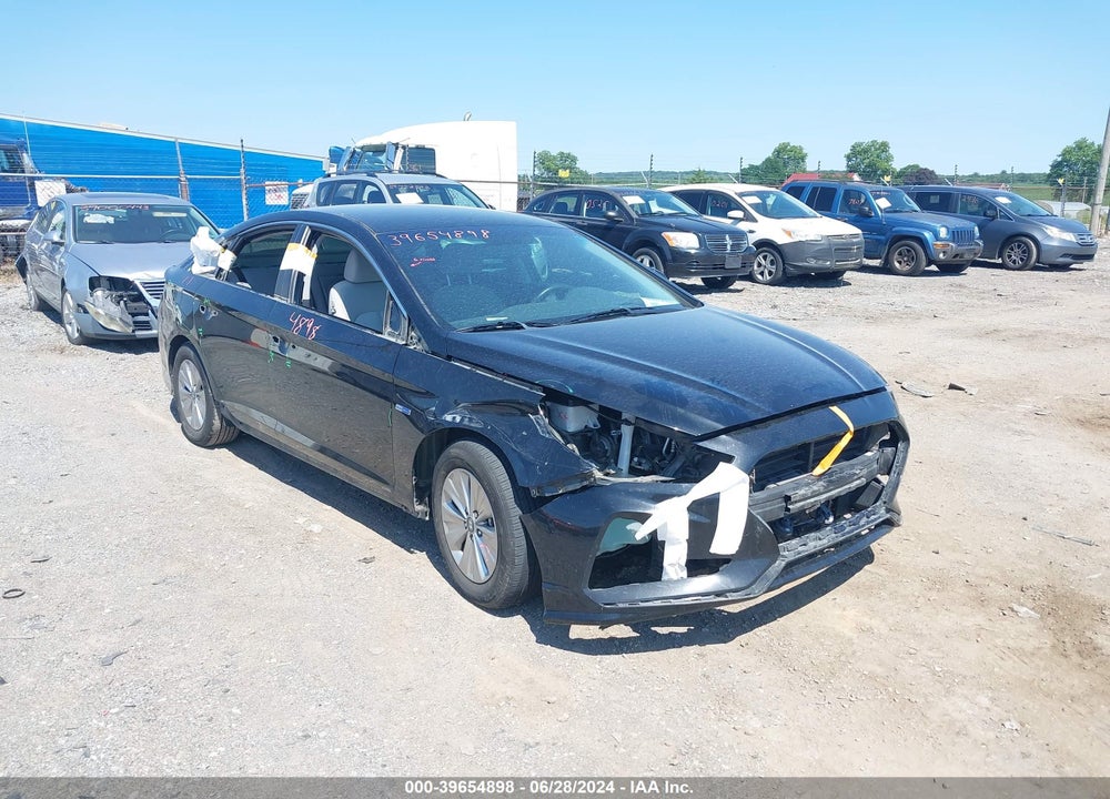 2019 HYUNDAI SONATA HYBRID SE VIN: KMHE24L33KA091514