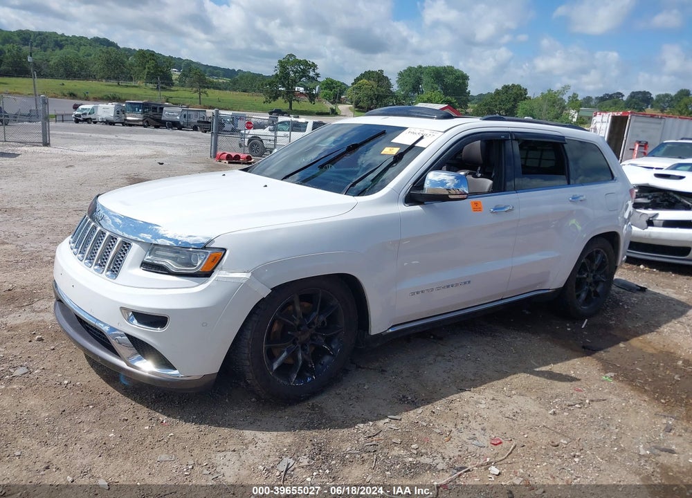 2014 JEEP GRAND CHEROKEE SUMMIT VIN: 1C4RJFJT6EC555606