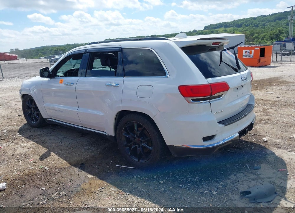 2014 JEEP GRAND CHEROKEE SUMMIT VIN: 1C4RJFJT6EC555606