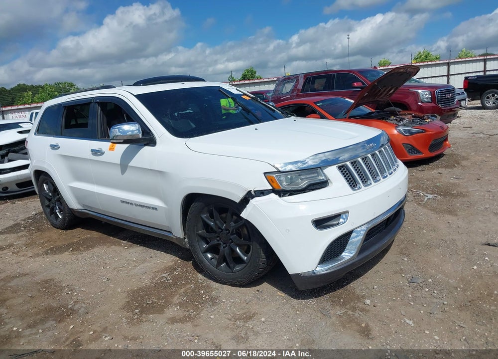 2014 JEEP GRAND CHEROKEE SUMMIT VIN: 1C4RJFJT6EC555606