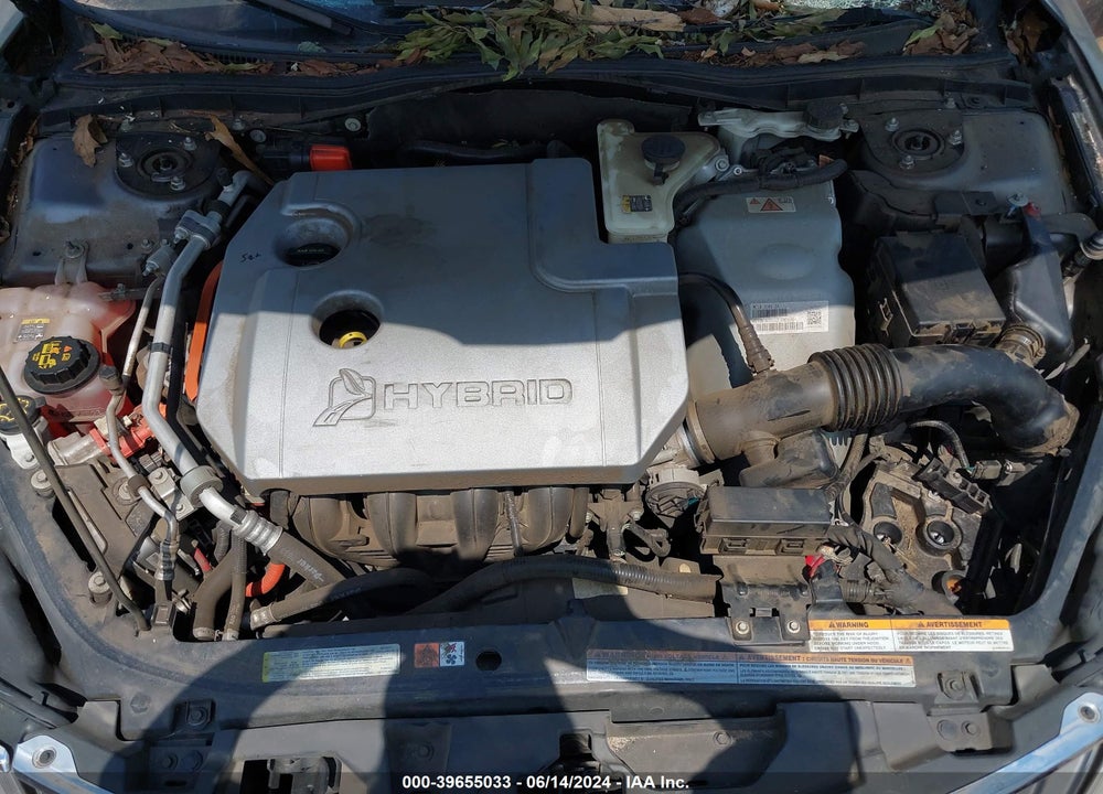 2012 LINCOLN MKZ HYBRID VIN: 3LNDL2L36CR825857