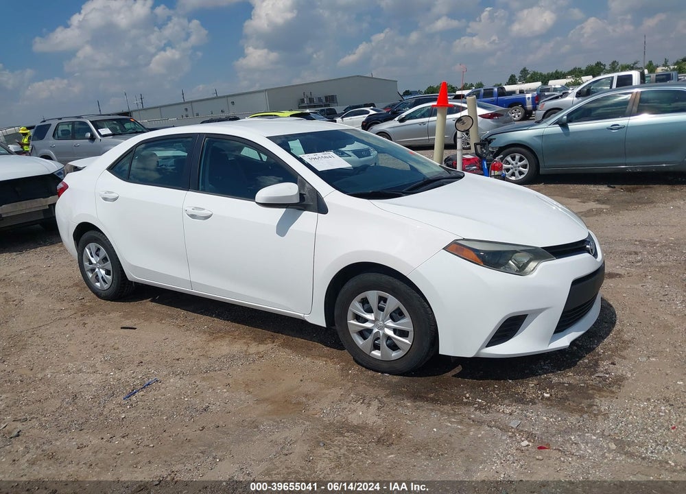 2015 TOYOTA COROLLA L VIN: 5YFBURHE6FP340933