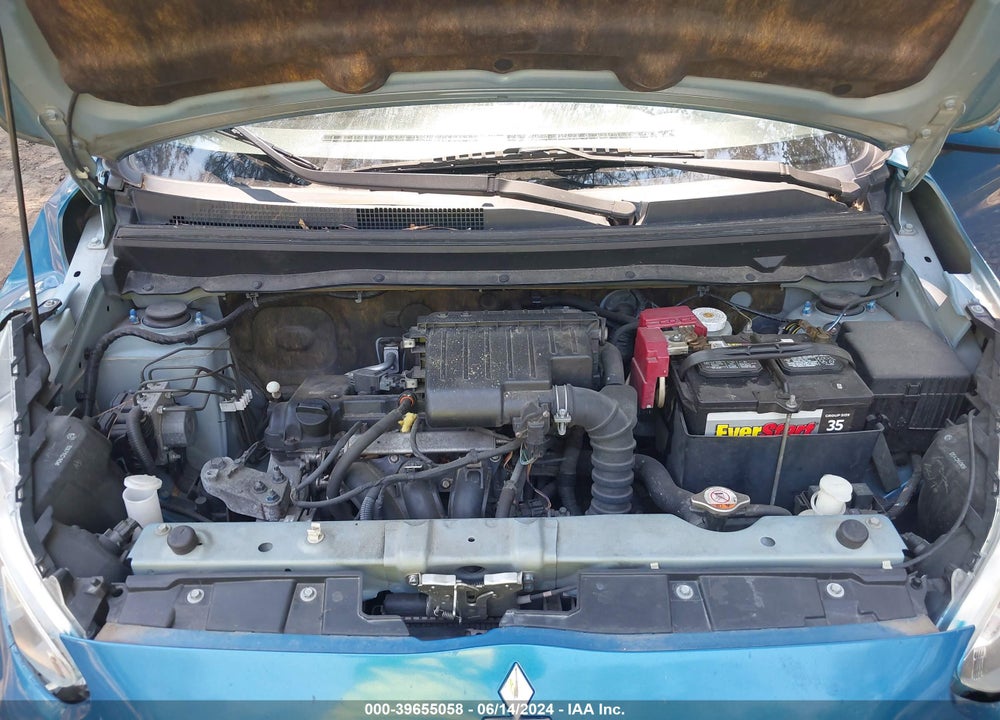 2015 MITSUBISHI MIRAGE ES/RF VIN: ML32A4HJ1FH002489