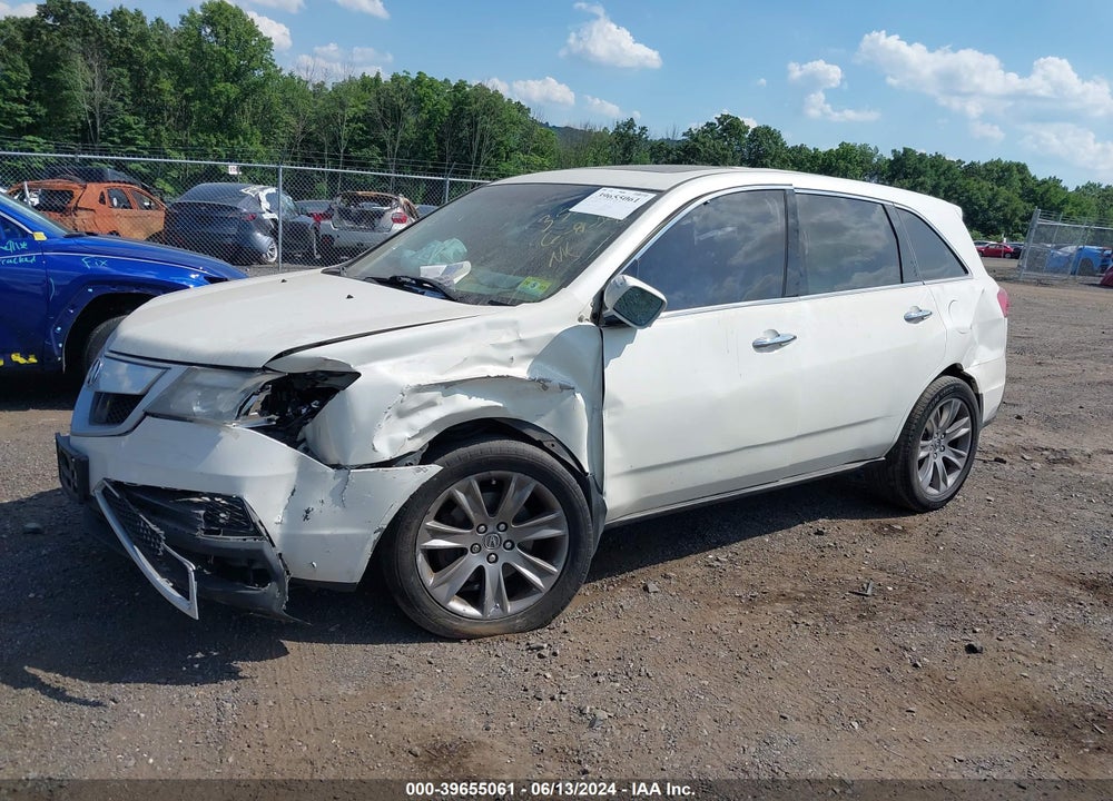 2013 ACURA MDX VIN: 2HNYD2H68DH519272