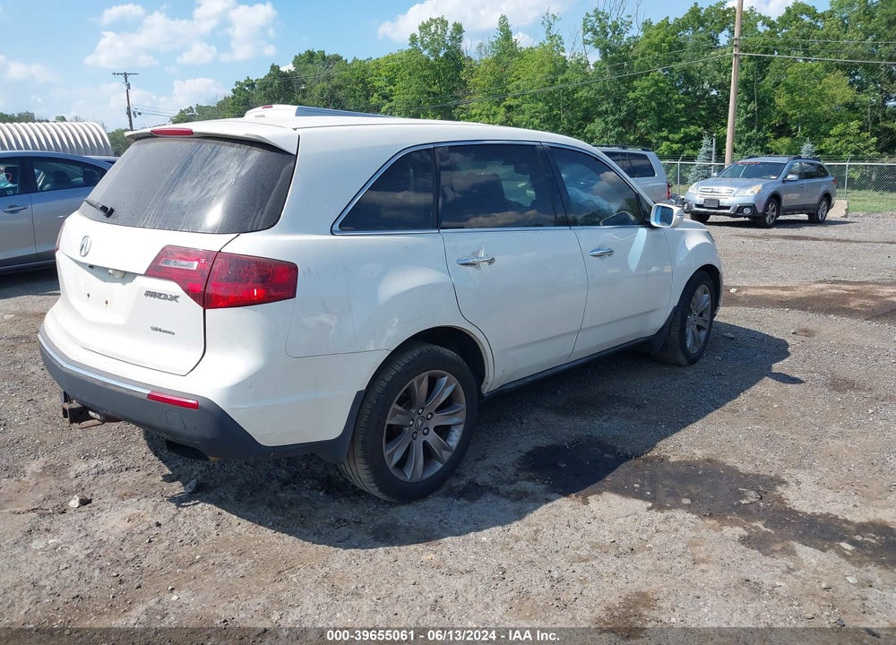 2013 ACURA MDX VIN: 2HNYD2H68DH519272