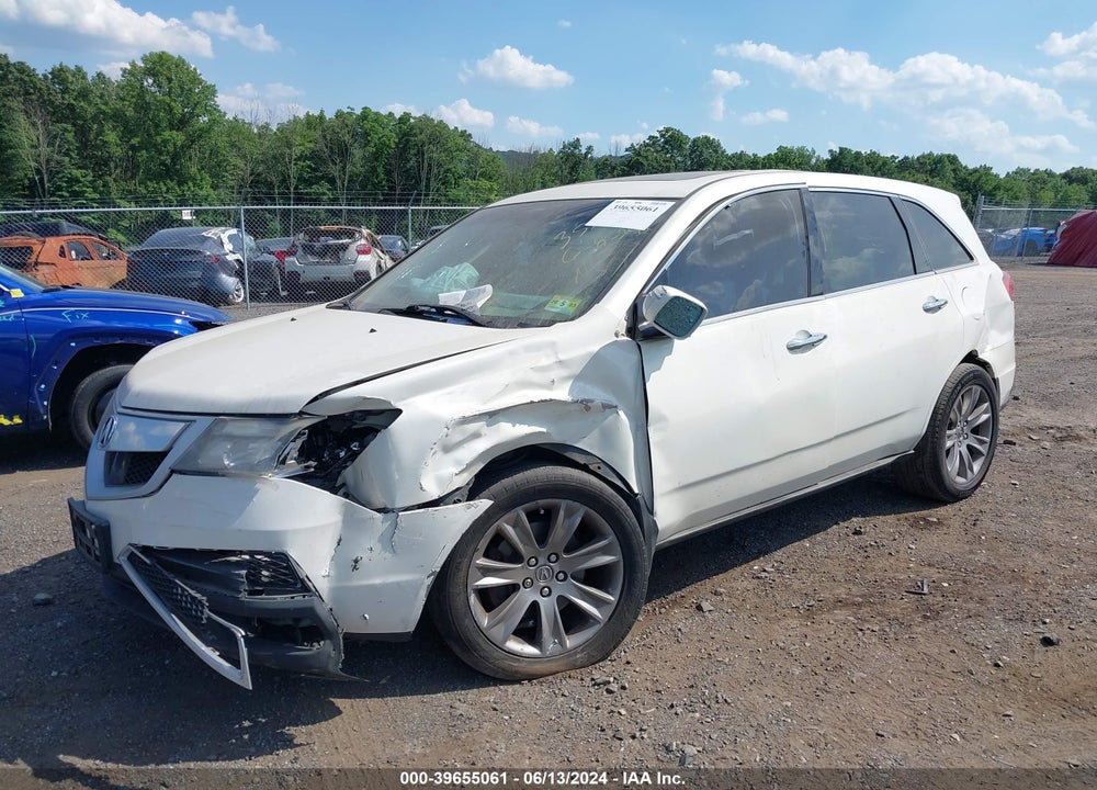 2013 ACURA MDX VIN: 2HNYD2H68DH519272