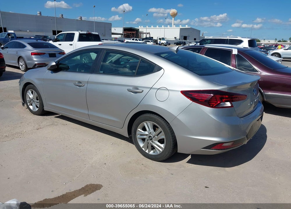2020 HYUNDAI ELANTRA SEL VIN: 5NPD84LF5LH626524