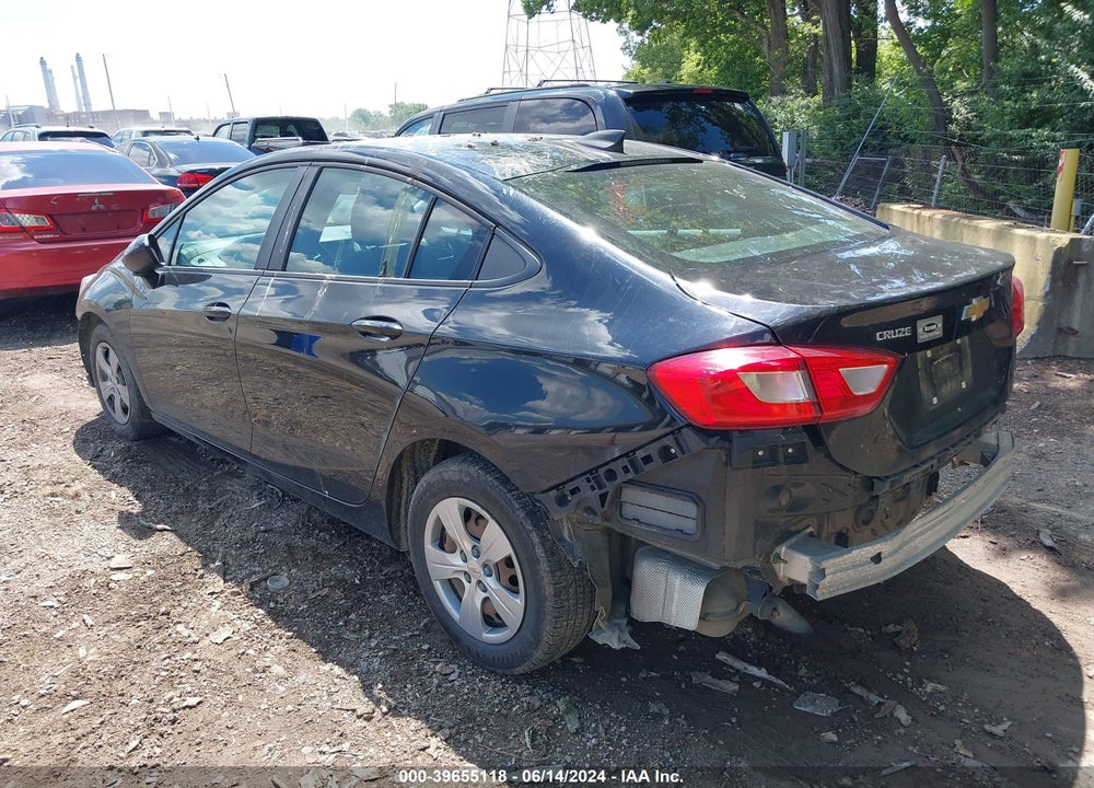 2018 CHEVROLET CRUZE LS AUTO VIN: 1G1BC5SM3J7182999