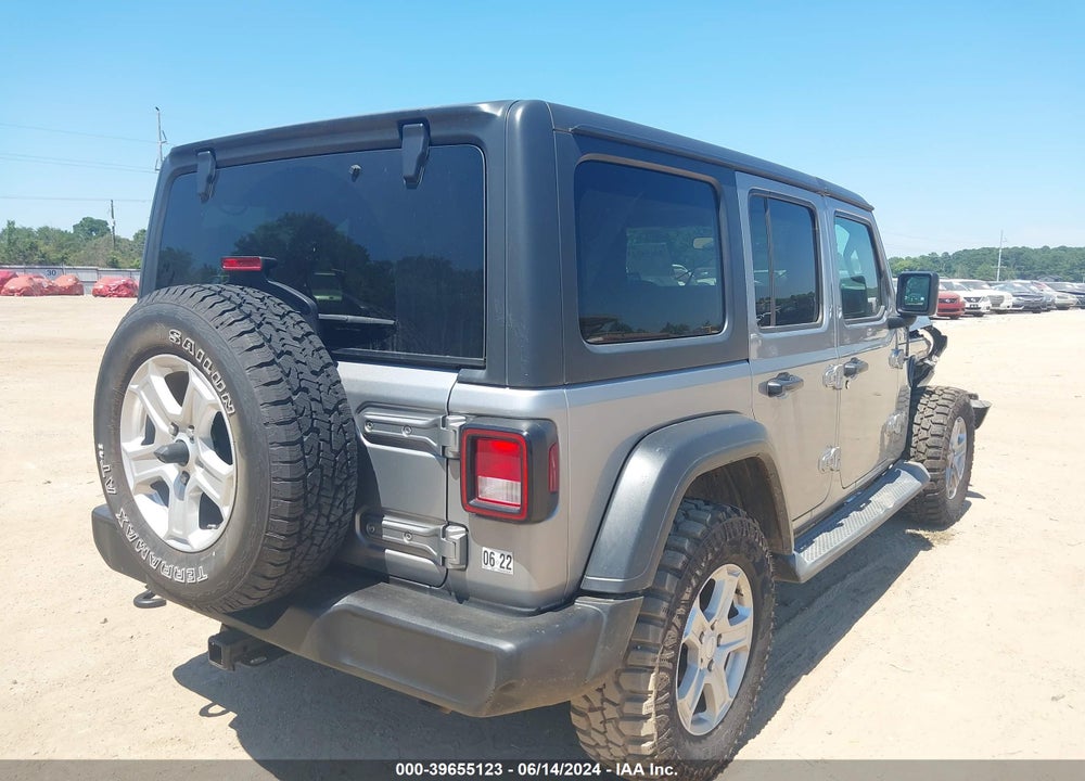 2019 JEEP WRANGLER UNLIMITED SPORT S 4X4 VIN: 1C4HJXDG0KW528010