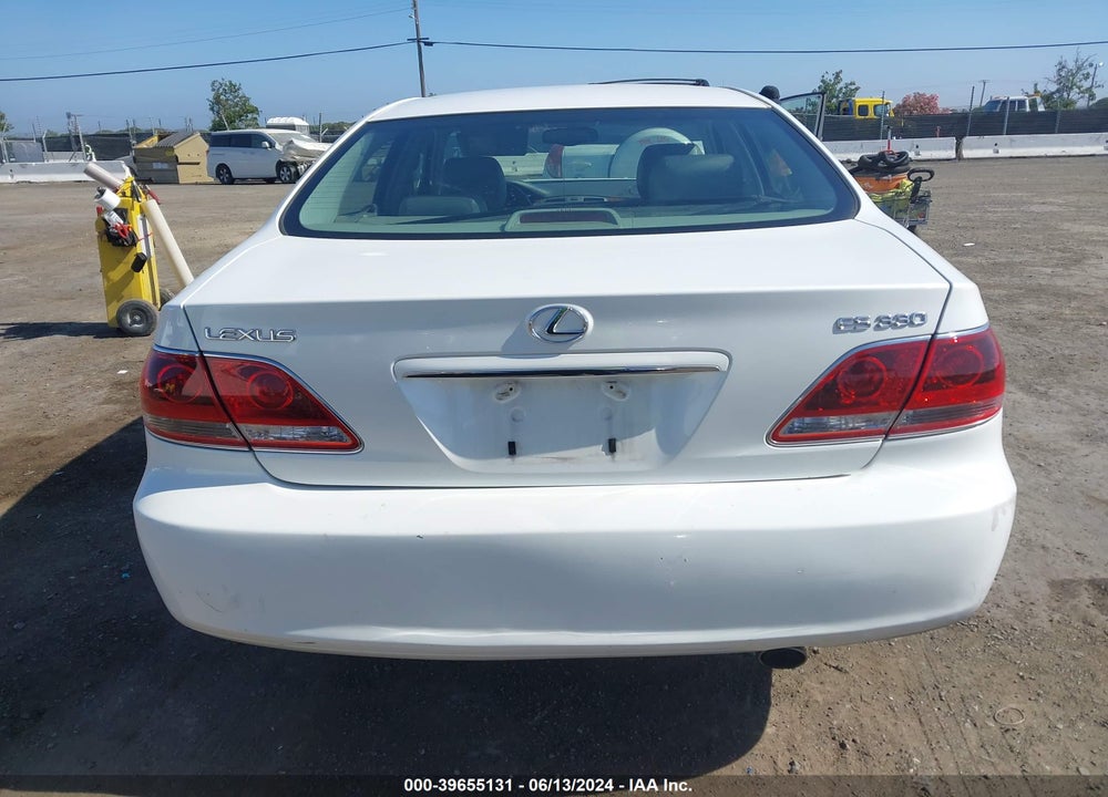 2005 LEXUS ES 330 VIN: JTHBA30G455068959