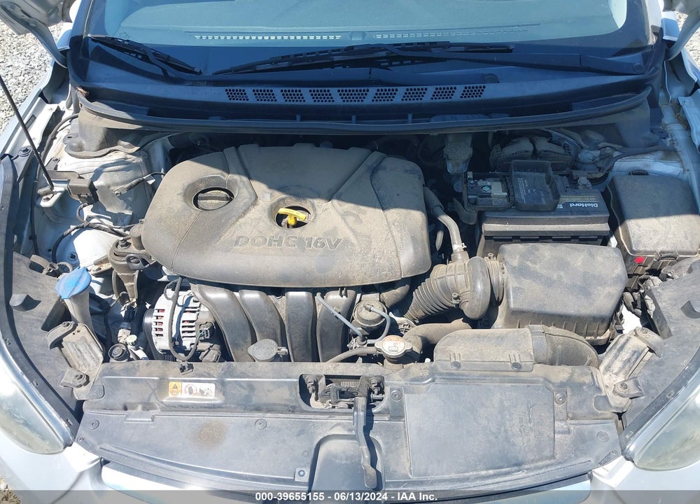 2016 HYUNDAI ELANTRA SE VIN: 5NPDH4AE2GH772914