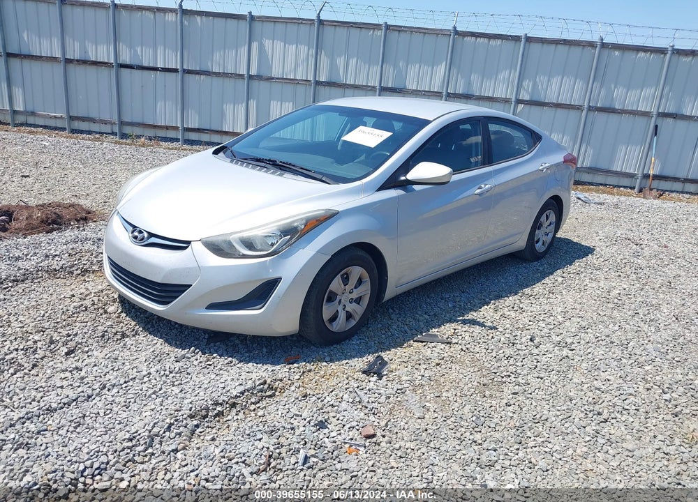 2016 HYUNDAI ELANTRA SE VIN: 5NPDH4AE2GH772914