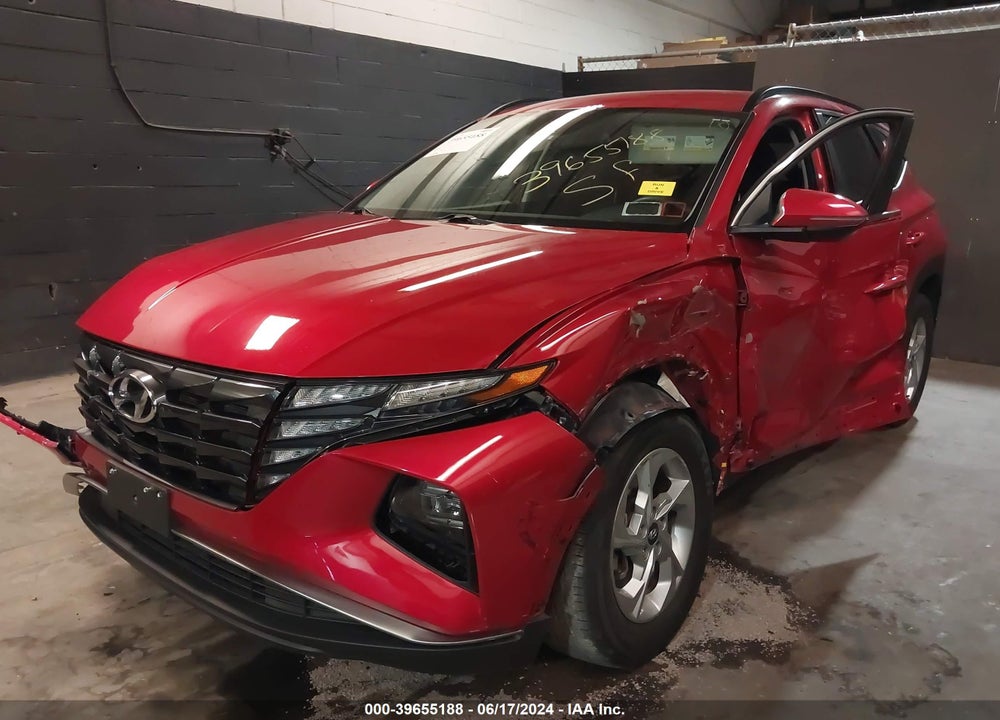 2022 HYUNDAI TUCSON SEL VIN: 5NMJBCAE9NH038120