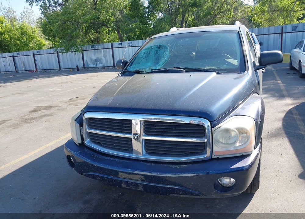 2005 DODGE DURANGO LIMITED VIN: 1D4HD58D95F518322