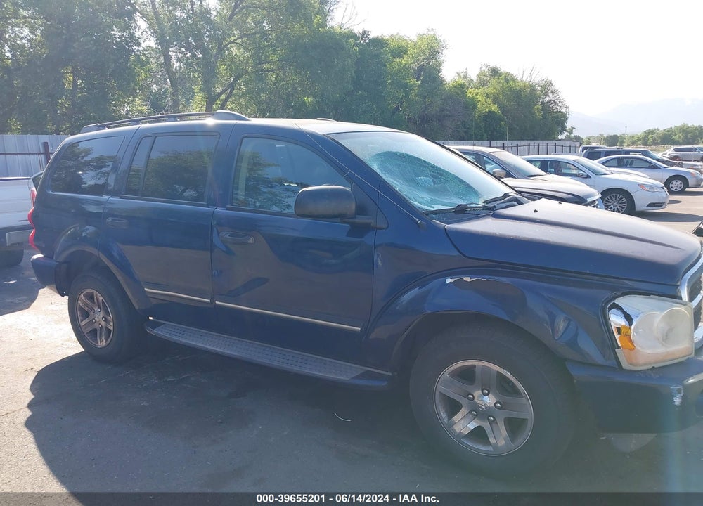 2005 DODGE DURANGO LIMITED VIN: 1D4HD58D95F518322