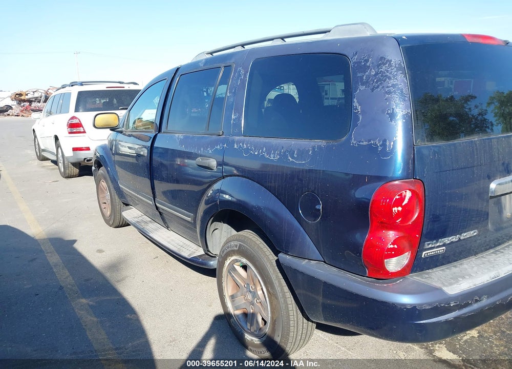 2005 DODGE DURANGO LIMITED VIN: 1D4HD58D95F518322