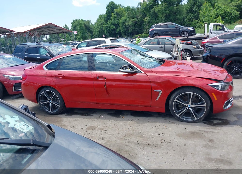2019 BMW 430I GRAN COUPE XDRIVE VIN: WBA4J3C55KBL07451