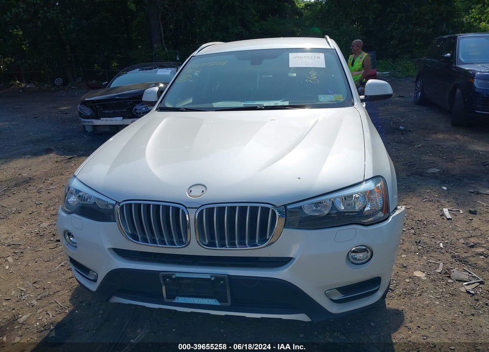 2017 BMW X3 SDRIVE28I VIN: 5UXWZ7C50H0V86189