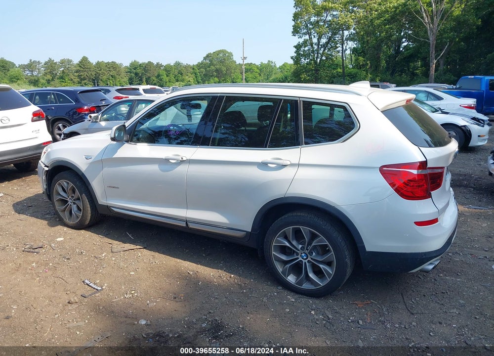 2017 BMW X3 SDRIVE28I VIN: 5UXWZ7C50H0V86189