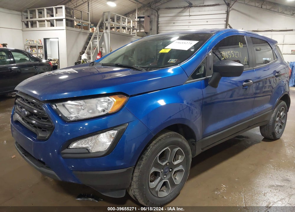 2021 FORD ECOSPORT S VIN: MAJ6S3FL7MC424647