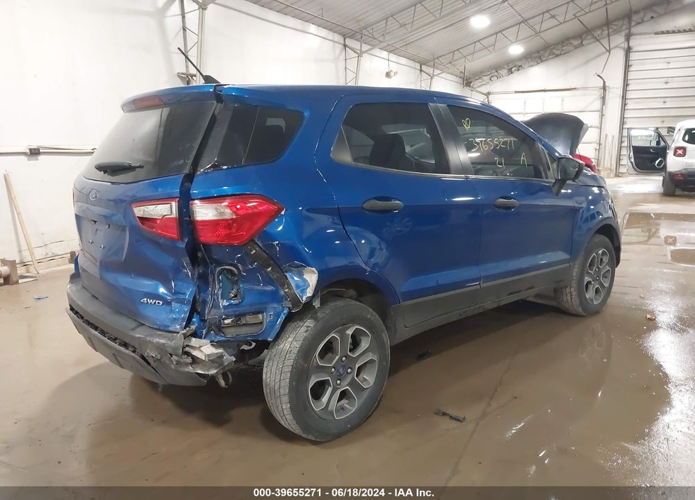 2021 FORD ECOSPORT S VIN: MAJ6S3FL7MC424647