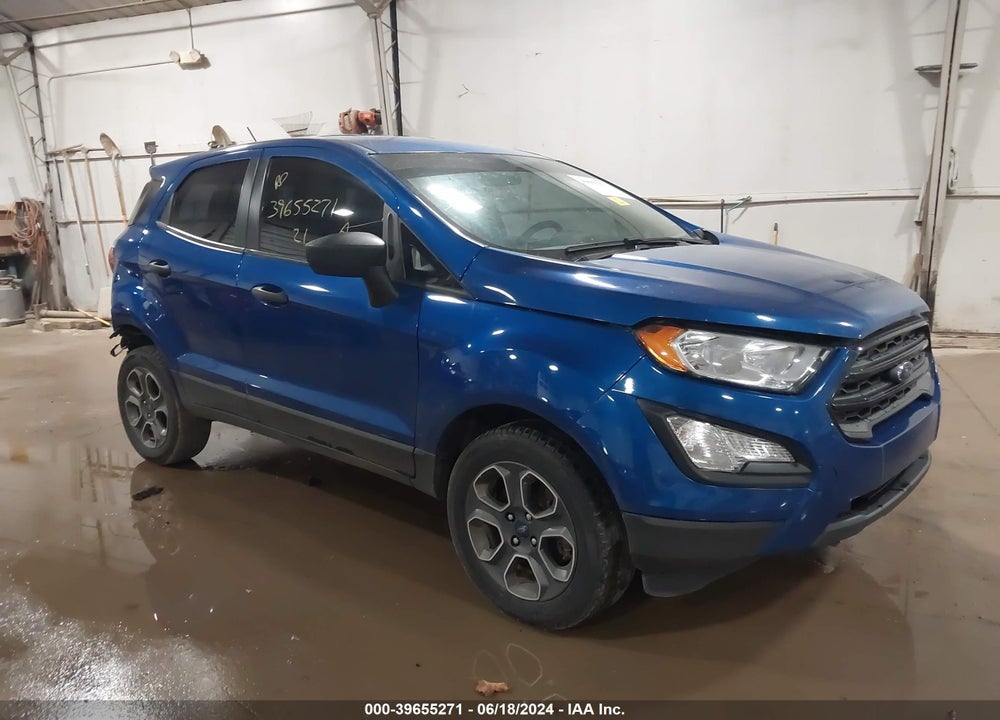 2021 FORD ECOSPORT S VIN: MAJ6S3FL7MC424647