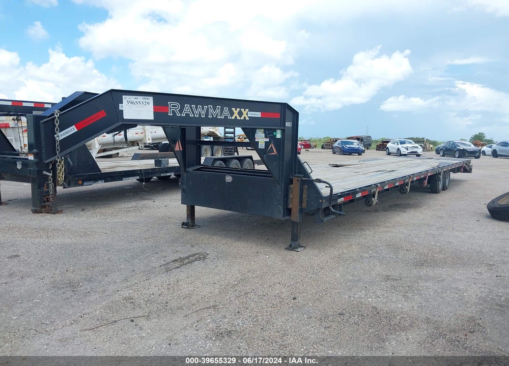 2023 TRAILER RAWMAXX 40' GOOSENECK VIN: 3EVGF4022P1105736