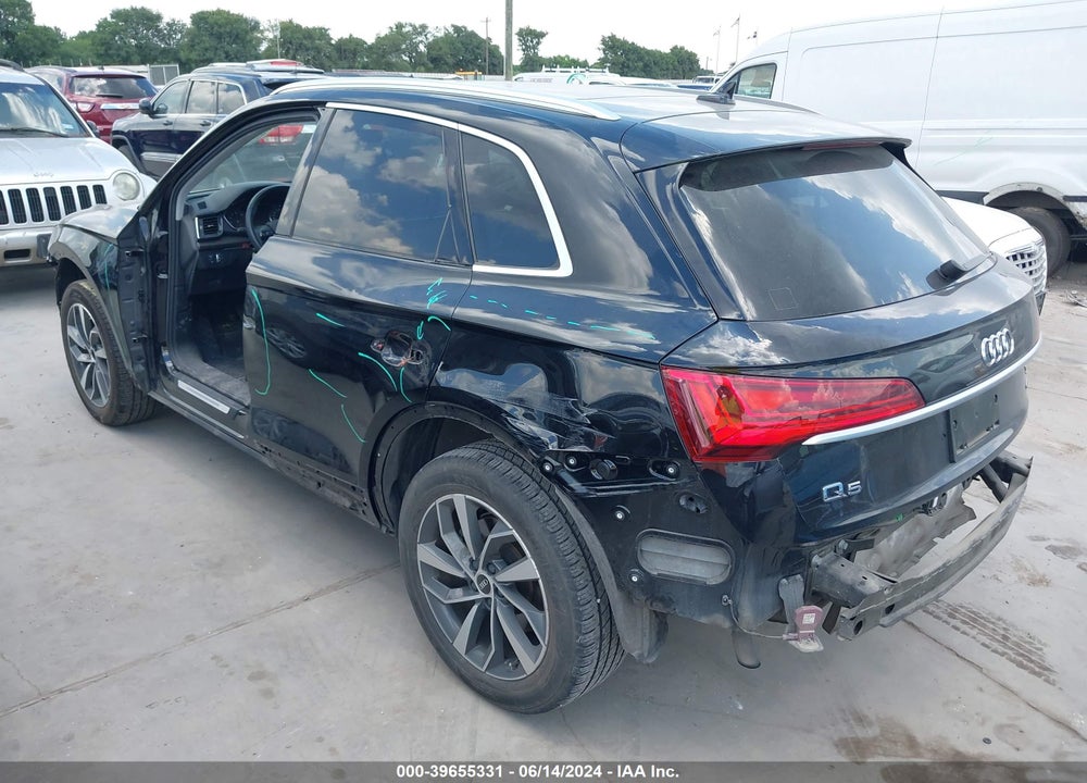 2021 AUDI Q5 PREMIUM 45 TFSI QUATTRO S TRONIC VIN: WA1AAAFY4M2079164