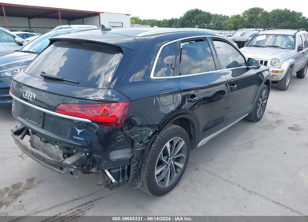 2021 AUDI Q5 PREMIUM 45 TFSI QUATTRO S TRONIC VIN: WA1AAAFY4M2079164