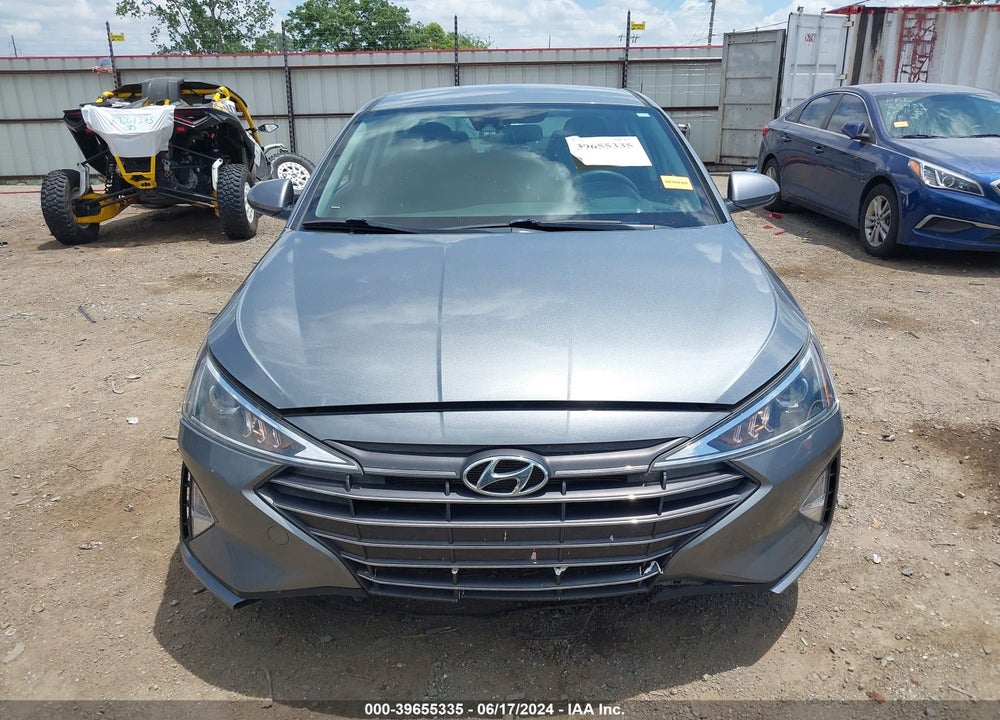 2019 HYUNDAI ELANTRA SEL VIN: KMHD84LF4KU773482