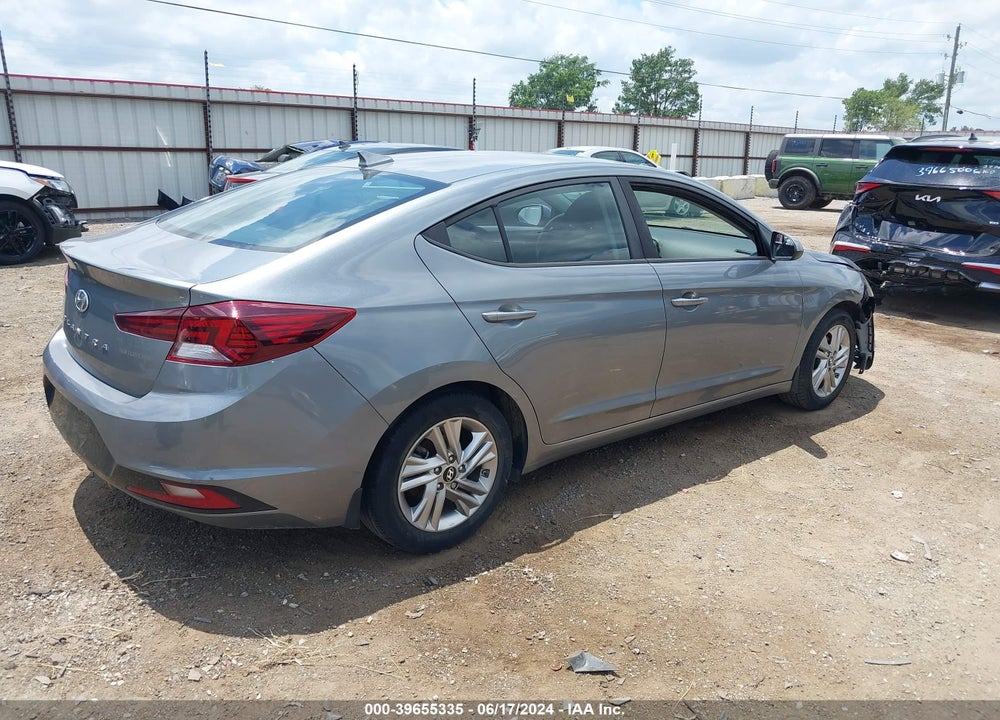 2019 HYUNDAI ELANTRA SEL VIN: KMHD84LF4KU773482