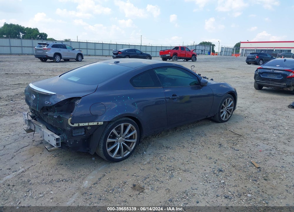 2008 INFINITI G37 VIN: JNKCV64E98M128585
