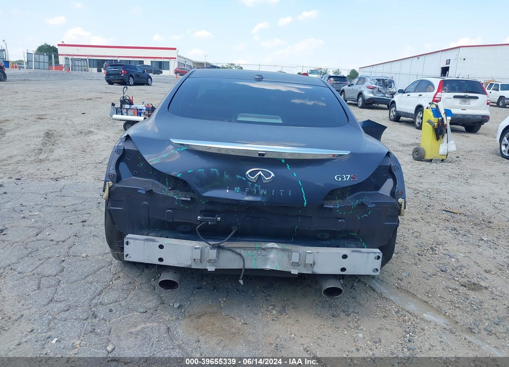2008 INFINITI G37 VIN: JNKCV64E98M128585