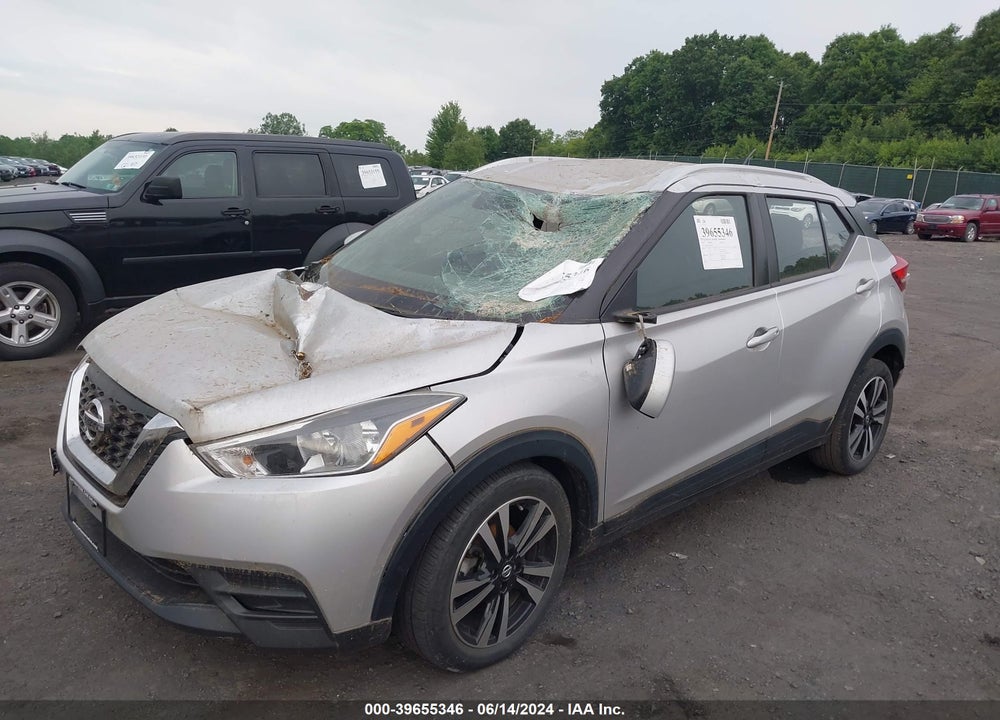 2019 NISSAN KICKS SV VIN: 3N1CP5CU3KL544764