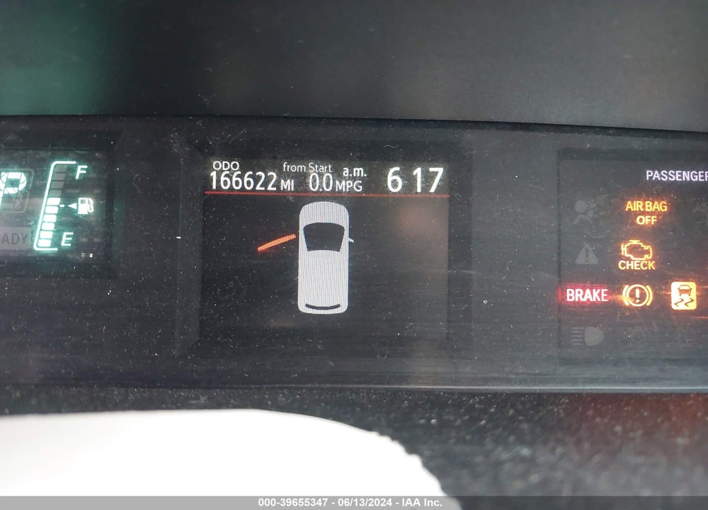 2013 TOYOTA PRIUS C ONE VIN: JTDKDTB32D1031935