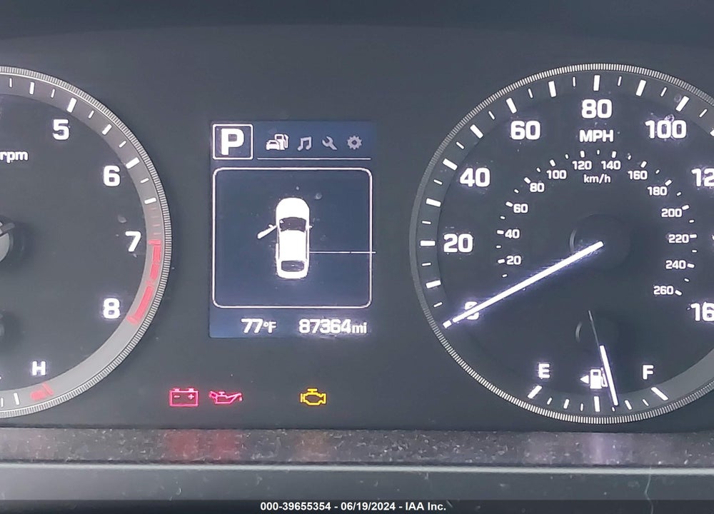 2015 HYUNDAI SONATA SE VIN: 5NPE24AF9FH083756