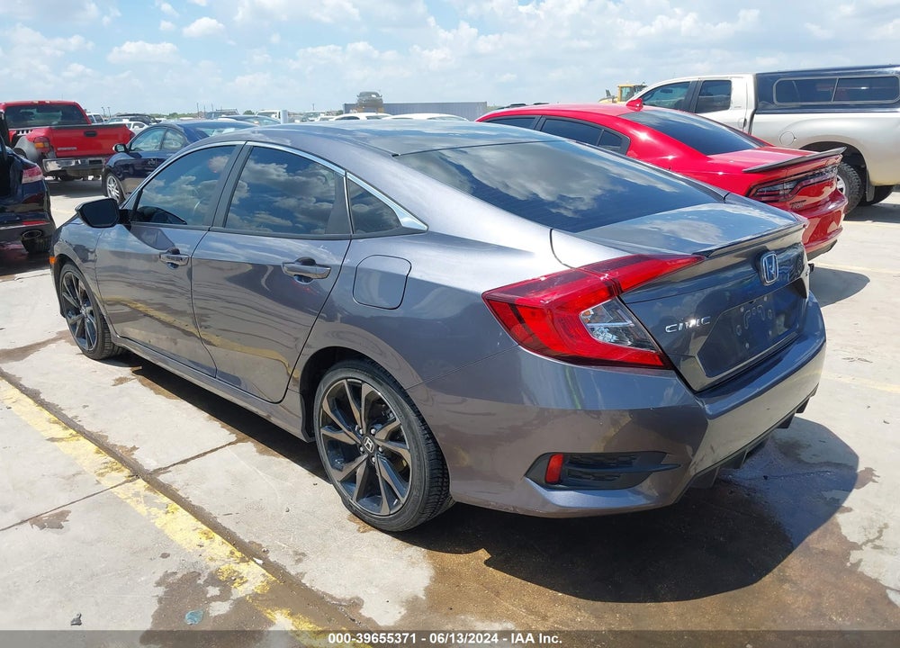 2020 HONDA CIVIC SPORT VIN: 2HGFC2F85LH592815