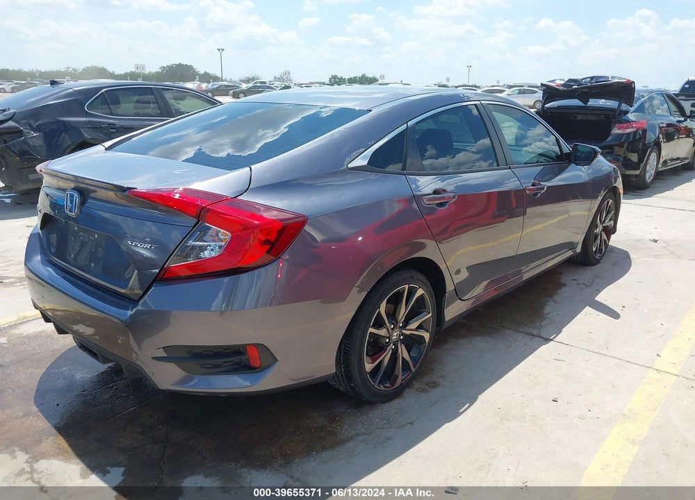 2020 HONDA CIVIC SPORT VIN: 2HGFC2F85LH592815