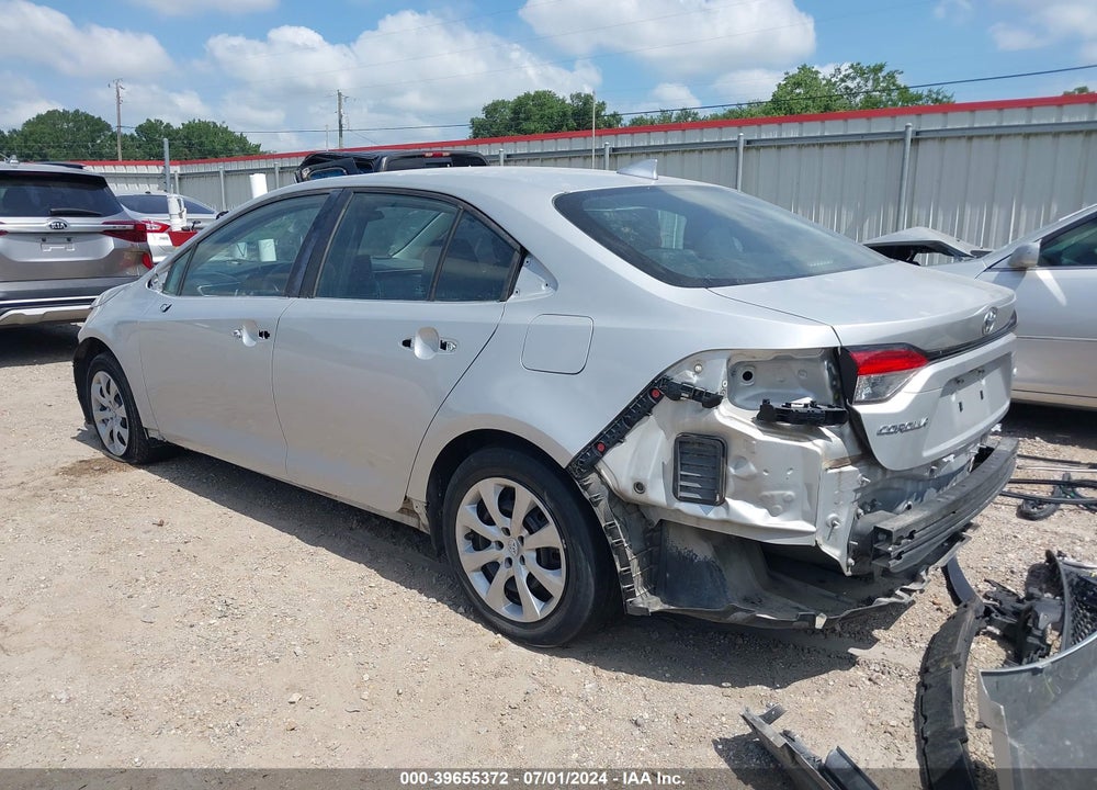 2021 TOYOTA COROLLA LE VIN: 5YFEPMAE5MP194720