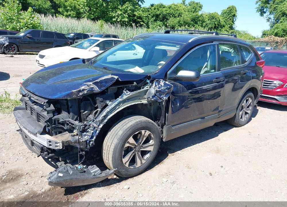 2019 HONDA CR-V LX VIN: 2HKRW6H30KH220381