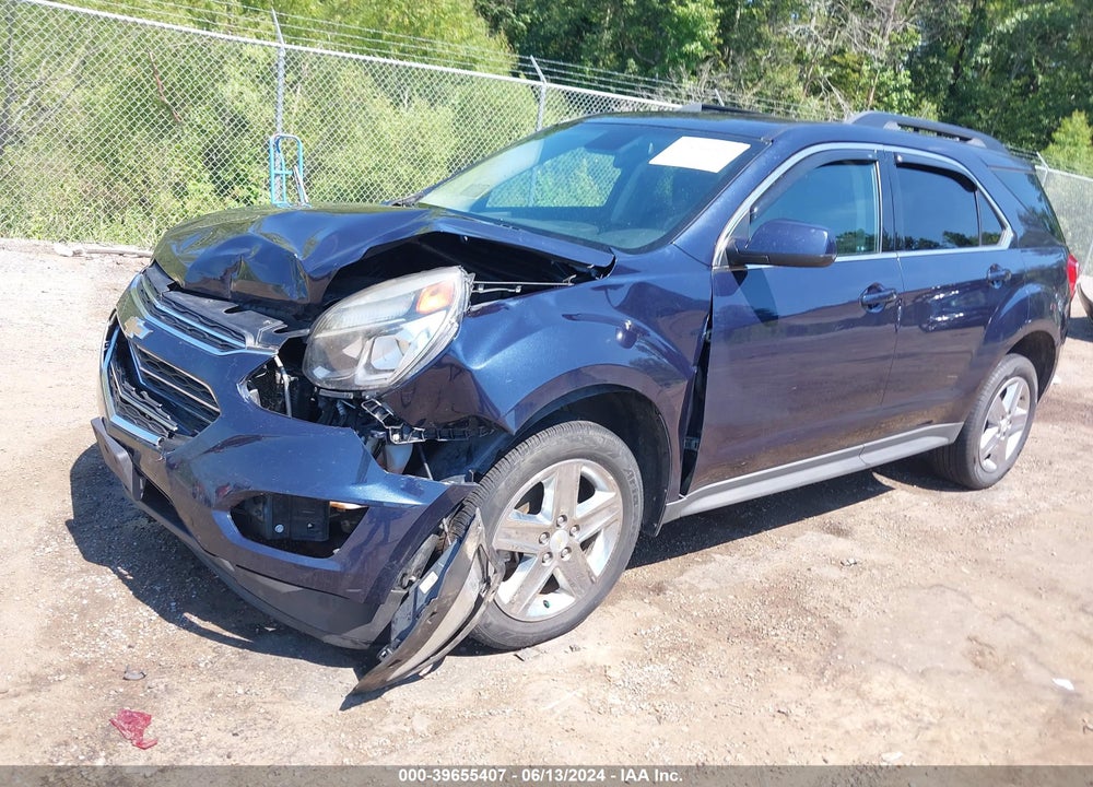 2016 CHEVROLET EQUINOX LT VIN: 2GNALCEK9G6147112